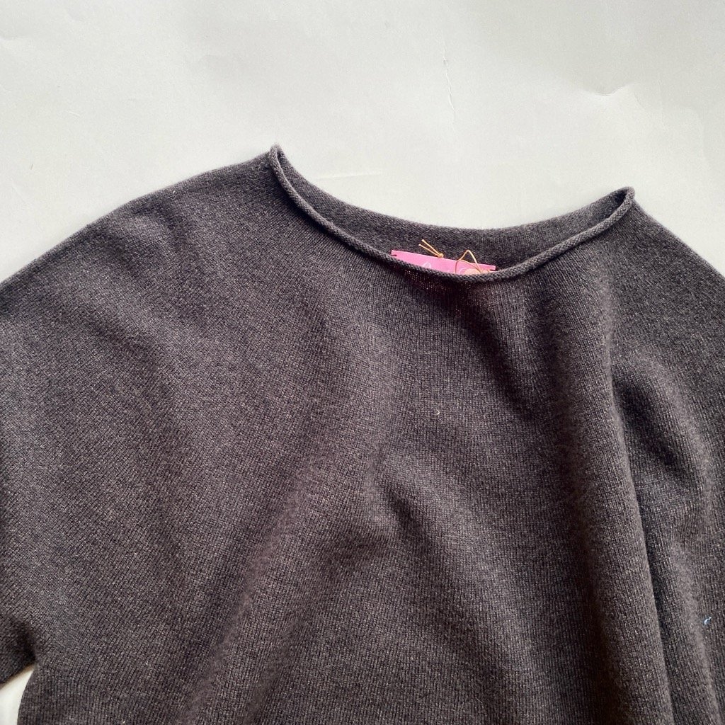 フーコ ラムズウールニット・チャコール | フーコオンラインショップ