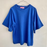 フーコ　コットンフレアスリーブT