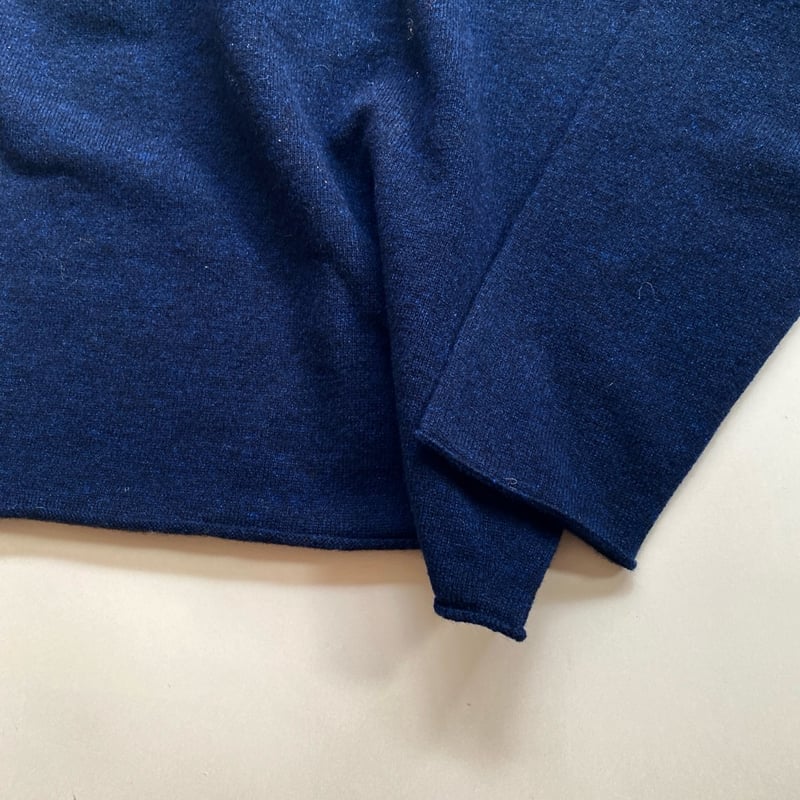 フーコ ラムズウールニット・ネイビー | フーコオンラインショップ