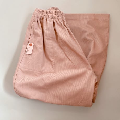 フーコ　コーデュロイパンツ_ピンク