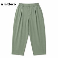 馴染みやすい　ベーシック　ストレッチ　ストレート　パンツ　【カーキ】　M~Lサイズ