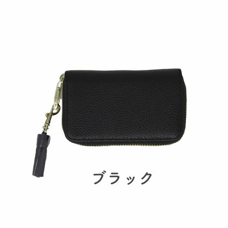 スマートキー対応　トップレザー 　タッセル付き　カラーキーケース 　 リング 6連　 LIZDAYS