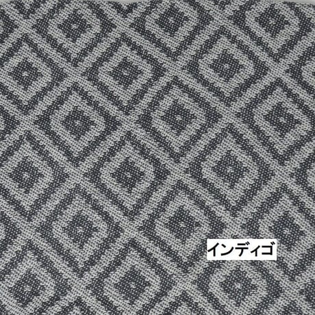 厚手　マルチカバー　モザイク　200×140cm　テーブルカバー　ソファーカバー　インディゴ
