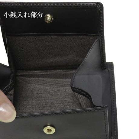 シンプルで使いやすい　二つ折　財布　ユニセックス　牛革　キャメル
