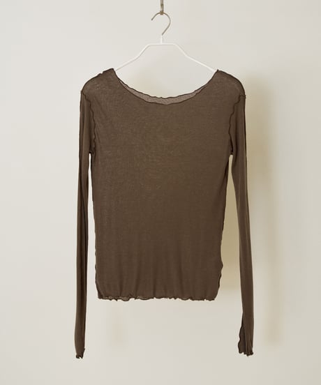 ［即納］wave long sleeve tops