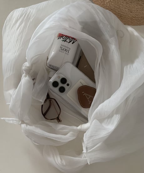 bundle seethrough bag