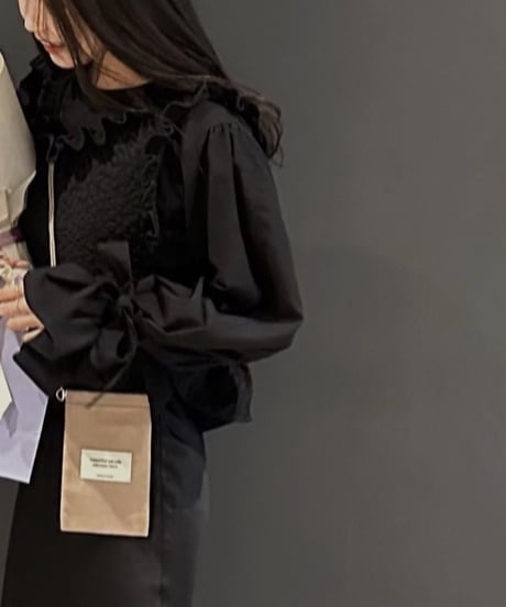 ribbon blouse