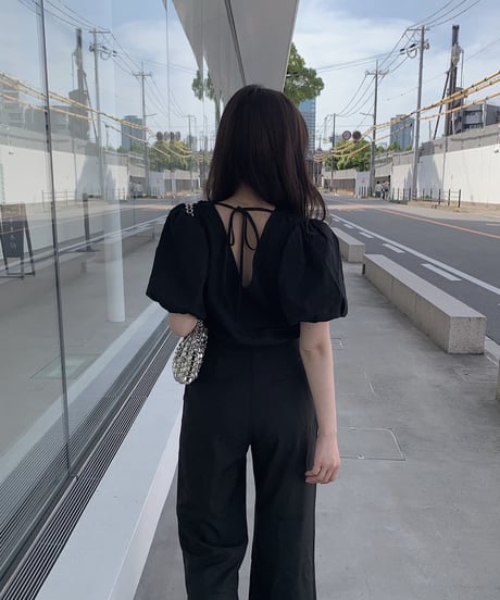 carol V-neck blouse / carol skirt