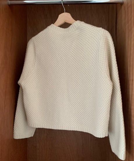 Pocket wool cardigan