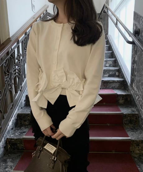 ribbon cardigan