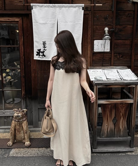 minuna linen dress