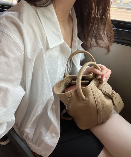 ［即納］togo leather 2way bag