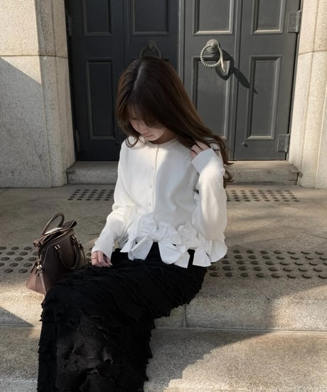 ribbon cardigan