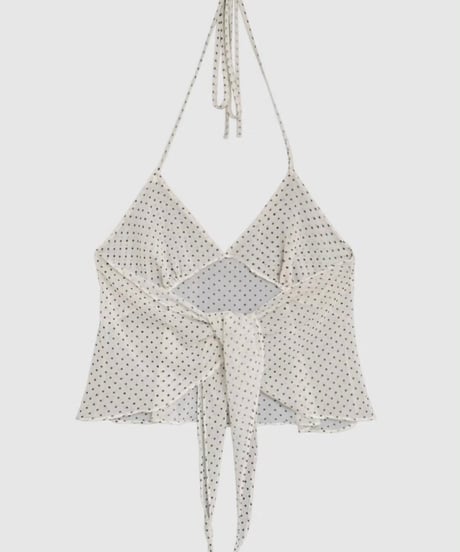 polka dot camisole