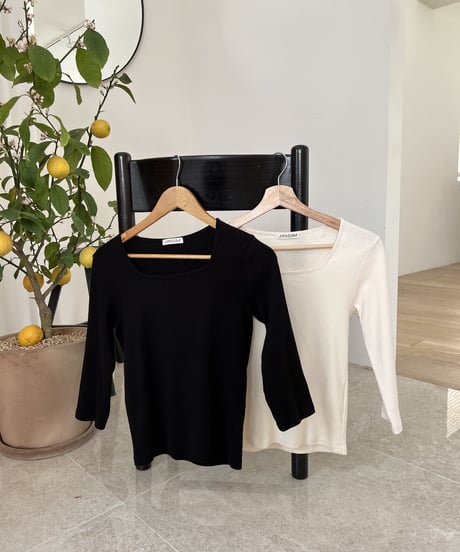 square neck tops
