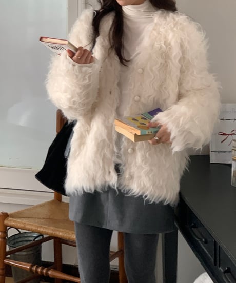 poodle cardigan