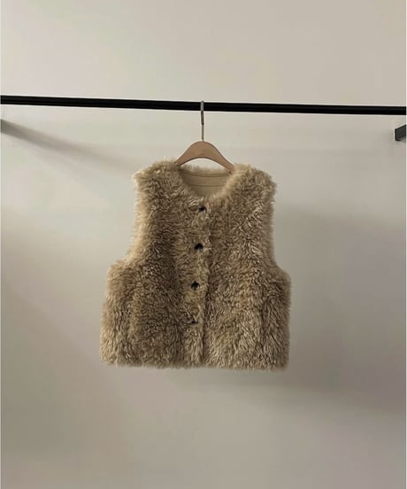 soft boa vest