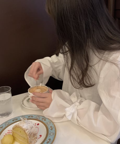 ribbon blouse