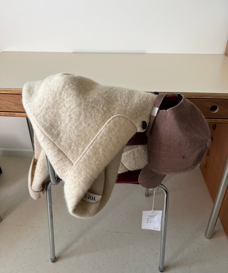 alpaca half coat | mie ajunar