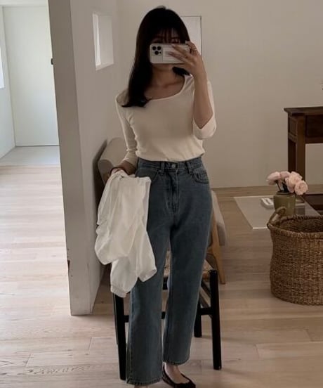 square neck tops