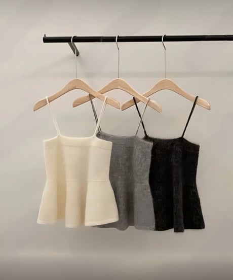 peplum knit mini top