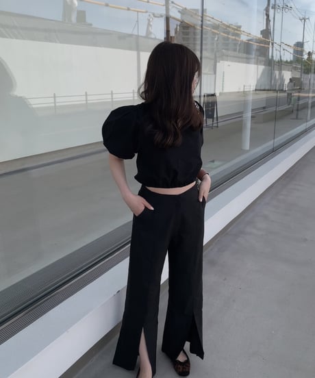 slit slacks