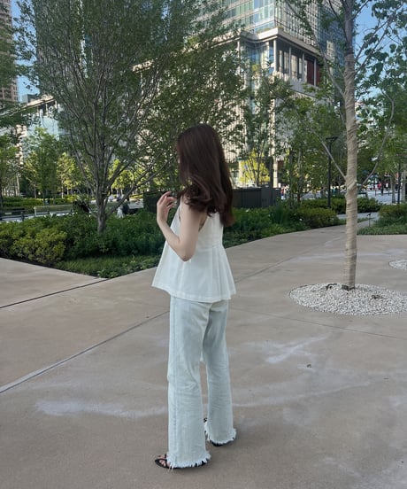 ［即納］pintuck blouse