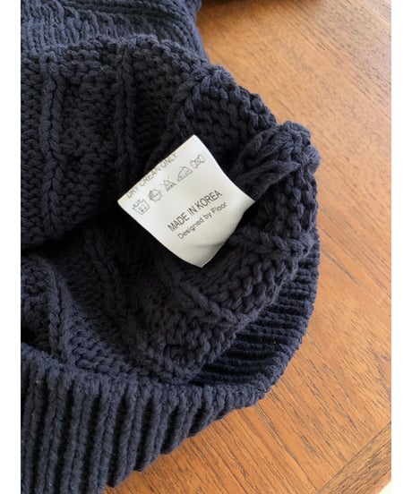 cable half knit