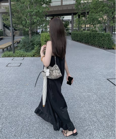cotton frill onepiece