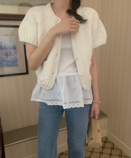hand weave cardigan