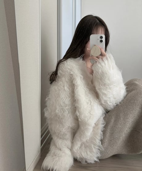 poodle cardigan
