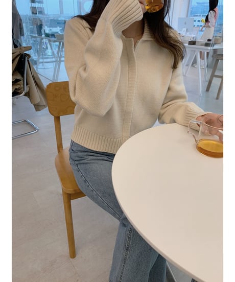 zipup knit