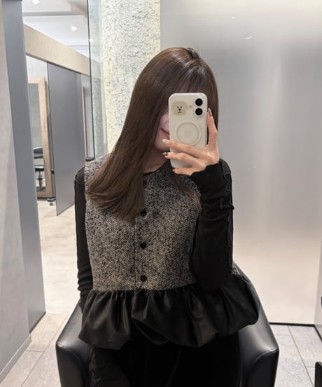 heart button vest