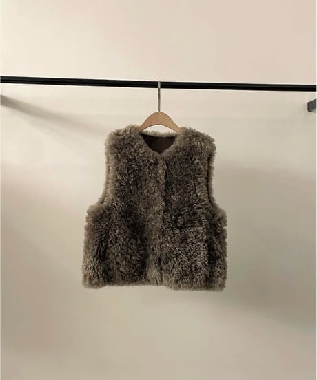 soft boa vest
