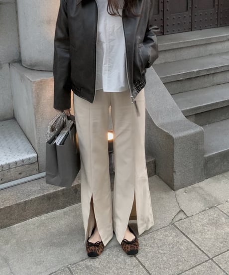 slit slacks