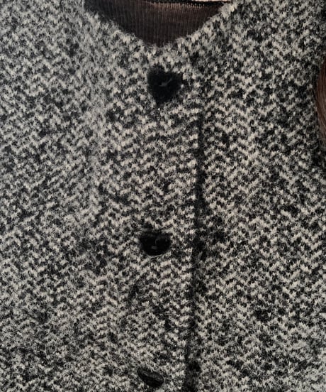 heart button vest