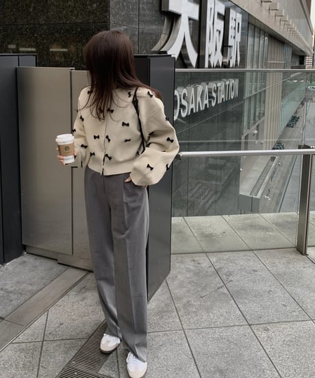 ribbon cardigan