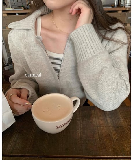 zipup knit