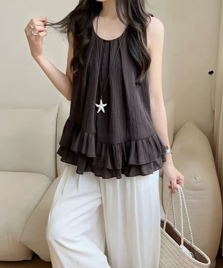 frill blouse