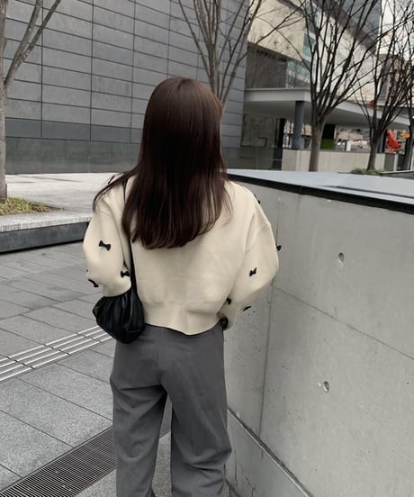 ribbon cardigan