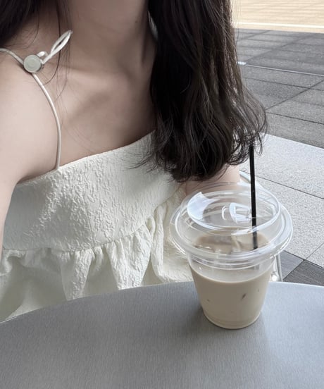 balloon crop blouse