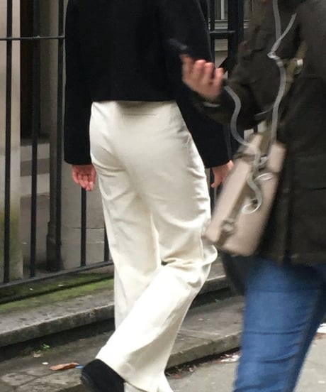 corduroy wide pants