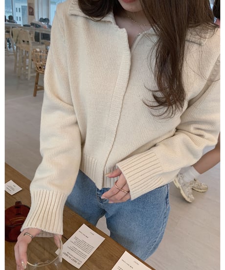 zipup knit
