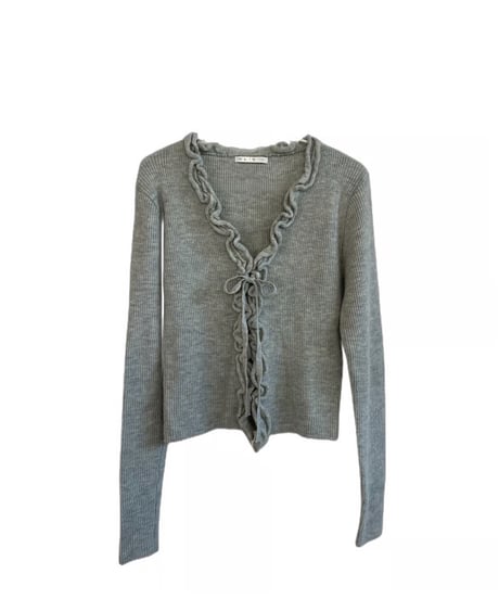 munchie frill cardigan