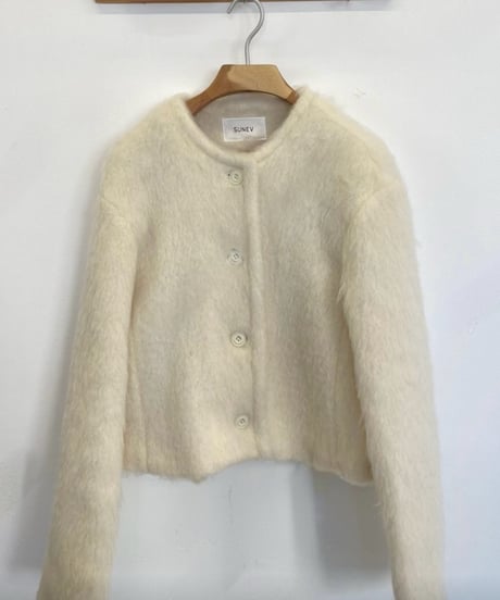 lincoln wool short jacket
