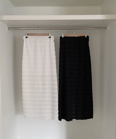 macaron lace skirt