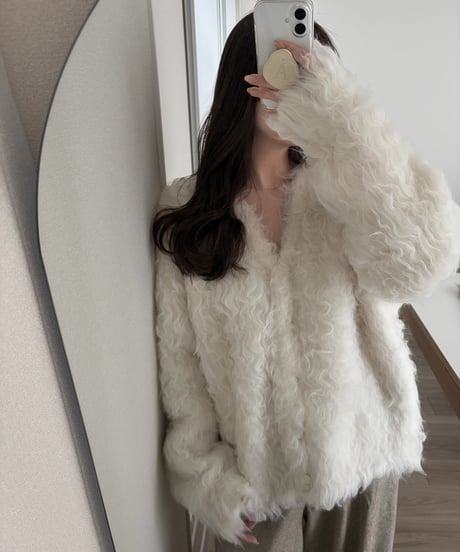 poodle cardigan