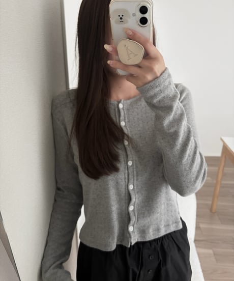 round cardigan