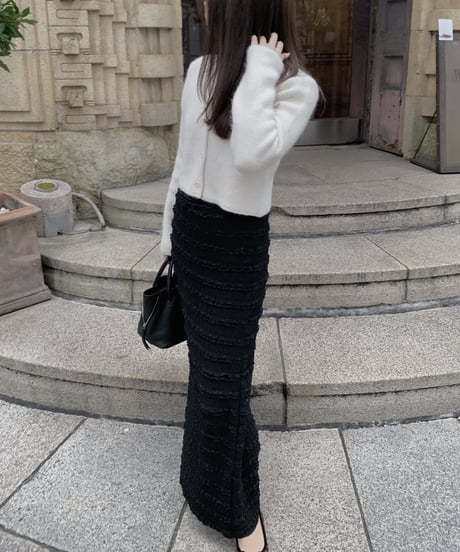 macaron lace skirt
