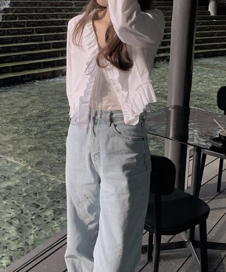 shirred blouse
